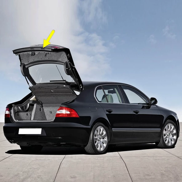 Skoda Superb 2009-2013 Arka Bagaj Sağ Açma Kolu Düğmesi 3T0827566C ürün görseli 1