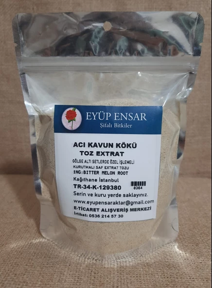 Eyüp Ensar ACI KAVUN KÖKÜ TOZ EXTRATI 50 GR ürün görseli 1