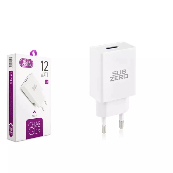 Subzero SG68 12W 2.4A Şarj Başlığı ürün görseli 1