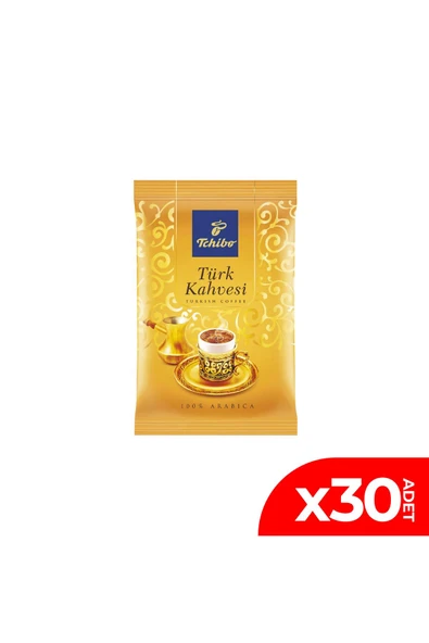 Türk Kahvesi 100 Gr * 30 Paket ( 3kg ) ürün görseli 1