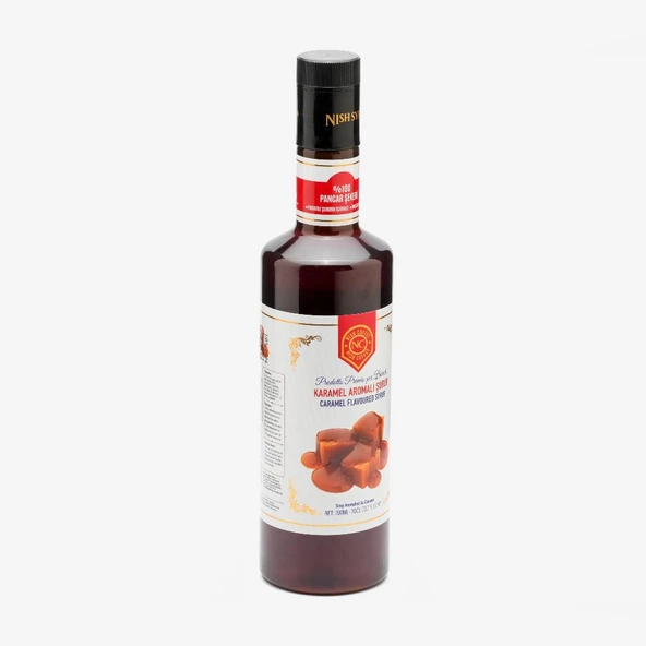 Nish Karamel Aromalı Şurup 700 ML-P - Resim 2