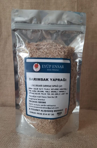 Eyüp Ensar SARIMSAK YAPRAĞI ÇAYI  150 GR ürün görseli 1