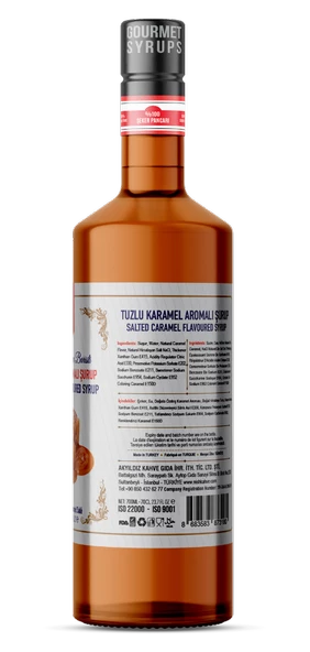 Nish Tuzlu Karamel Aromalı Şurup 700 ML-P - Resim 2