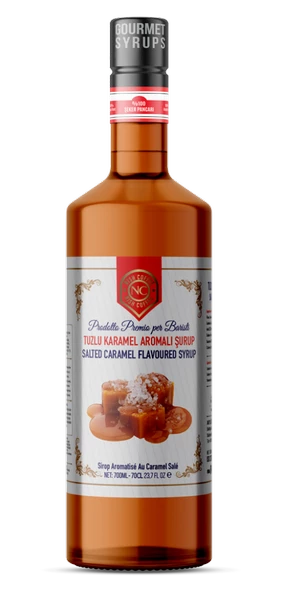 Nish Tuzlu Karamel Aromalı Şurup 700 ML-P ürün görseli 1