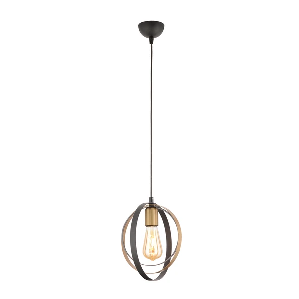 Avanos Tekli Siyah Modern Koridor Mutfak Salon Retro Avize ürün görseli 1