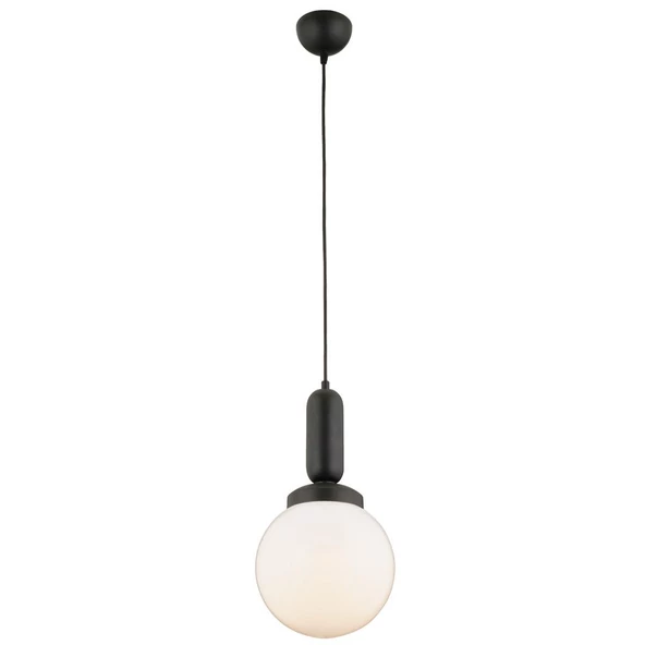 Arlo Tekli Siyah Modern Sarkıt Top Avize Mutfak Salon Sarkıt Avize - Resim 4