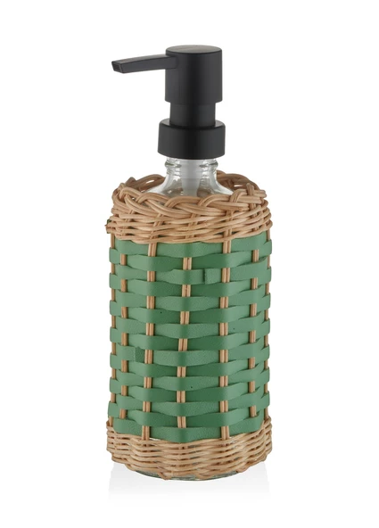 The Mia Rattan Sıvı Sabunluk Yeşil 483 ml ürün görseli 1