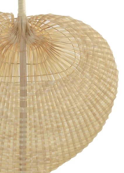 The Mia Dekoratif Bambu Duvar Dekoru 2x29x39 cm - Resim 2