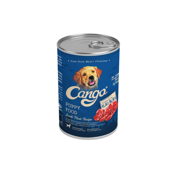 Cango Yavru Yaş Köpek Maması Kuzu Etli 415Gr ürün görseli 1