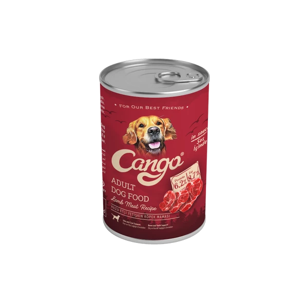 Cango Yetişkin Yaş Köpek Maması Kuzu Etli 415Gr ürün görseli 1