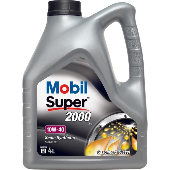 Mobil Super 2000 X1 10W-40 4 Lt Motor Yağı ürün görseli 1