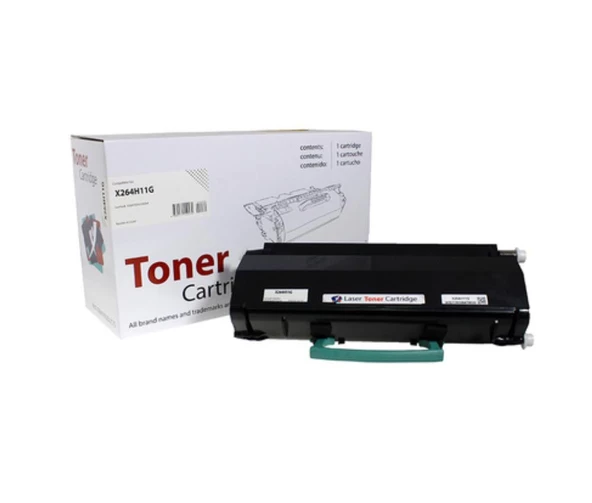 Lexmark Uyumlu X264 / X262 / X364 / X363 / X264G11G Muadil Toner ürün görseli 1