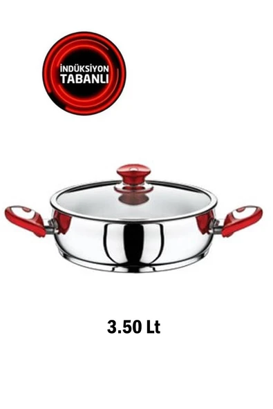 Safinox Bella 24x8 Cm İndiksiyon Karnıyarık Tencere 3.5 Lt ürün görseli 1