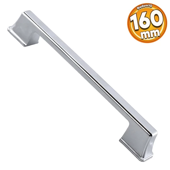 Cemre Kulp 160 mm Metal Krom Mobilya Çekmece Mutfak Dolabı Dolap Kapak Kulpları Kulbu Kulpu ürün görseli 1