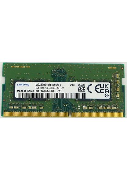 Samsung M471A1K43EB1-CWE 8 GB DDR4 3200 MHz CL22 Notebook Ram ürün görseli 1