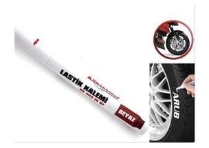 LASTİK BOYA KALEMİ BEYAZ ürün görseli 1