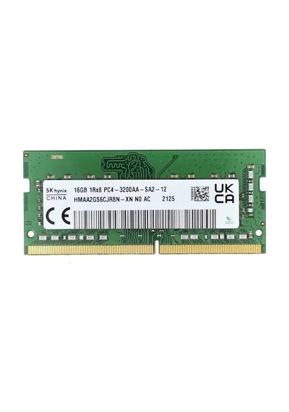 SK Hynix HMAA2GS6CJR8N-XN 16 GB DDR4 3200 MHz CL19 Notebook Ram ürün görseli 1