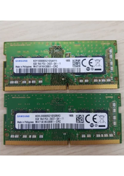 Samsung M471A1K43BB1-CRC 8 GB 2400 MHz DDR4 Notebook Ram ürün görseli 1