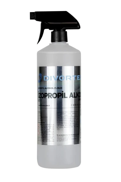 Divortex Izopropil Alkol  (% 99.9 Saflık) 1 Lt ürün görseli 1