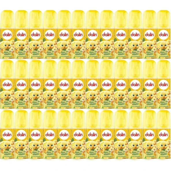 Dalin Bebek Kolonyası 150ML Limon Çiçeği (Limon-Bergomat-Papatya) (36 Lı Set) ürün görseli 1