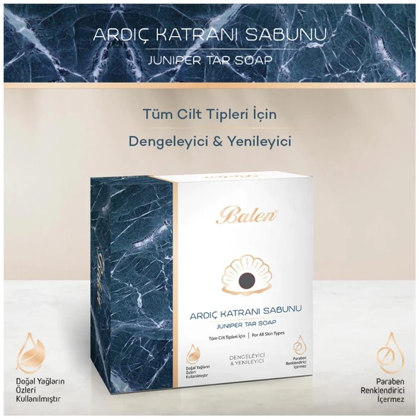 Balen Ardıç Katran Sabun 125 Gr ürün görseli 1