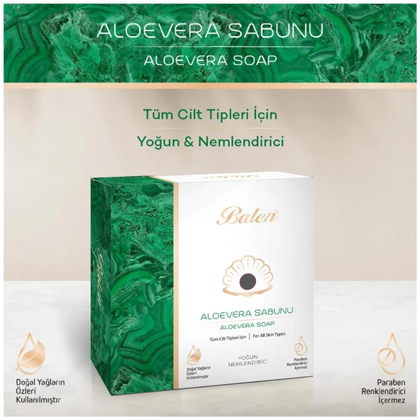 Balen Aloe Vera Sabunu 125 Gr ürün görseli 1