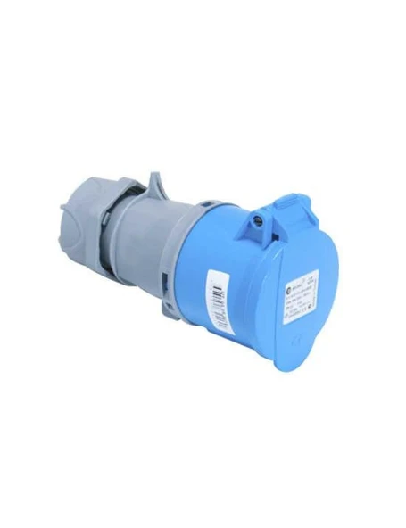Tp Electric 3124-304-0901 3X32A CEE Norm Uzatma Prizi Vidalı IP44 ürün görseli 1