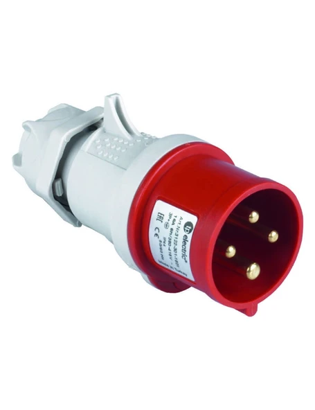 Tp Electric 3126-301-1601 4X32A CEE Norm Düz Fiş Vidalı IP44 ürün görseli 1