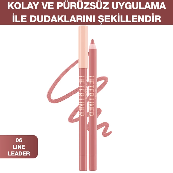 Maybelline New York Lifter Liner Dudak Kalemi - 06 Line Leader ürün görseli 1