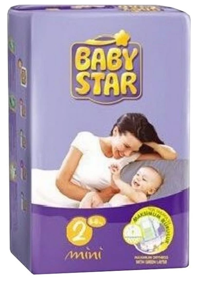 Baby Star Bebek Bezi Mini 2 3-6Kg 42 Adet ürün görseli 1