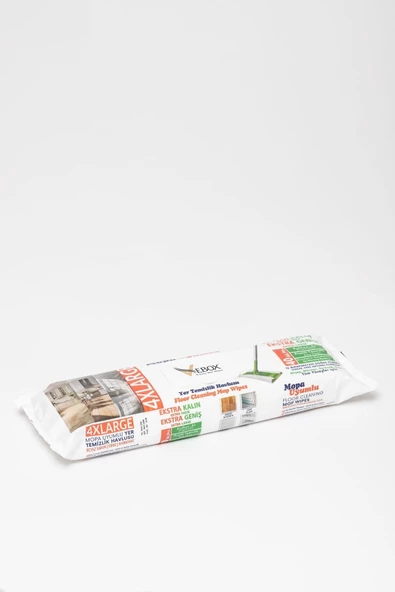 VEBOX Easy Wet Wipes Beyaz Sabun Katkılı Mopa Uyumlu Yer Temizlik Havlusu 4XL 40 Yaprak ürün görseli 1