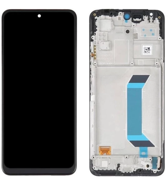 Xiaomi Redmi Note 12 Uyumlu Oled Lcd Dokunmatik Çıtalı Siyah ürün görseli 1