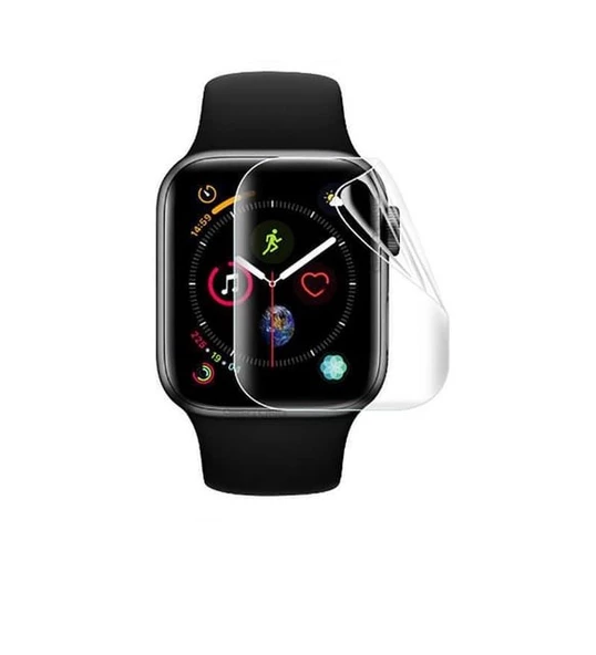 Apple Watch Series SE 2022 40MM Uyumlu 3 Adet Şeffaf Ultra koruyucu Nano Jelatin ürün görseli 1