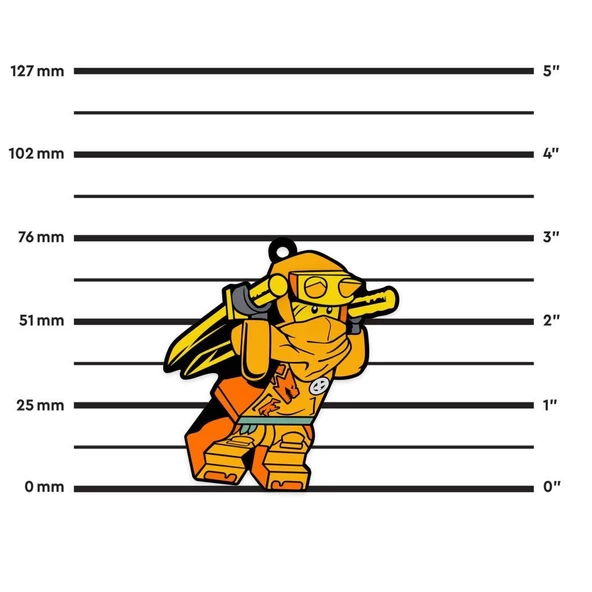 LEGO Ninjago 53346 Arin Silicone Magnet - Resim 3
