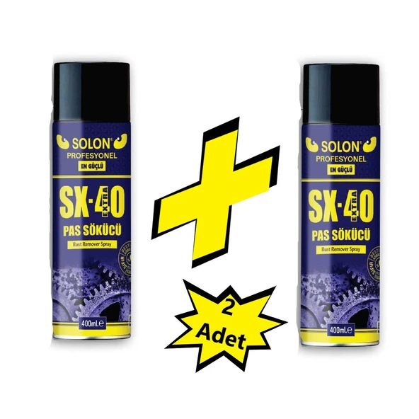 SX-40 Extra Pas Sökücü  400 Ml 2 Adet ürün görseli 1