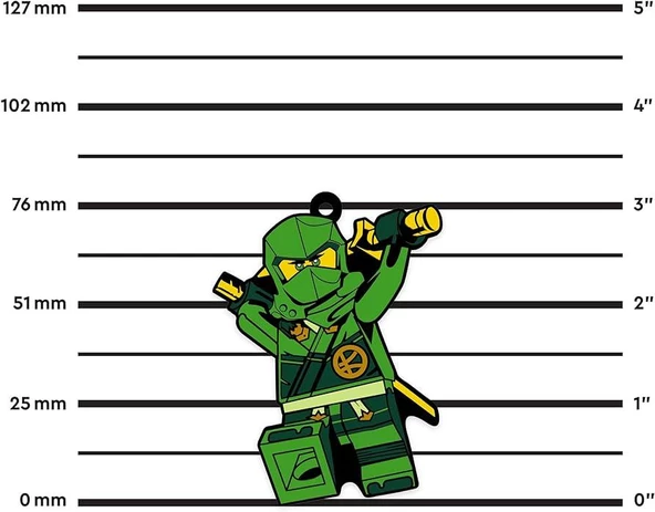 LEGO Ninjago 53348 Lloyd Silicone Magnet - Resim 3