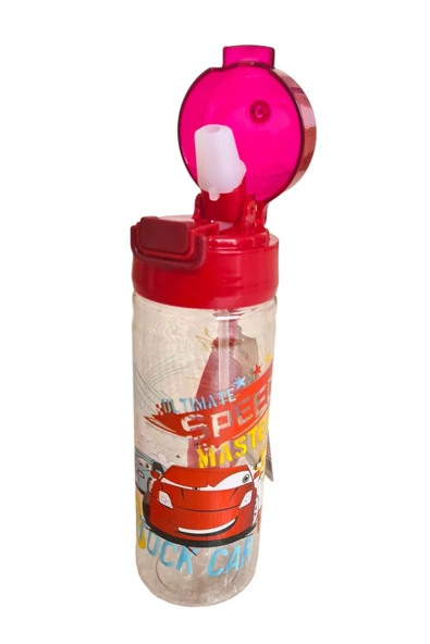 Tuffex Matara Pipetli 500Ml Solo Tp705 Kırmızı Araba Desenli ürün görseli 1