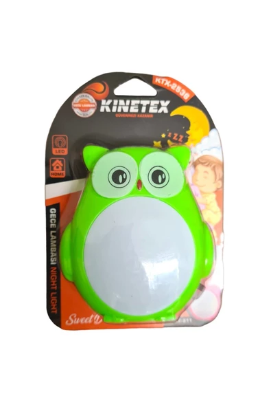 Knitex Yeşil Gece Lambası Baykuş Ktx-2536 ürün görseli 1