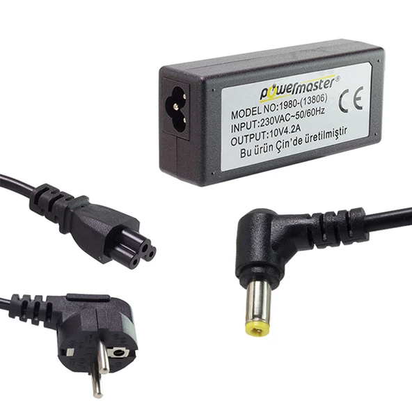 Powermaster PM-13806 10 Volt - 4.2 Amper 5.5*2.5 Mm Uçlu Yazar Kasa Adaptör ürün görseli 1