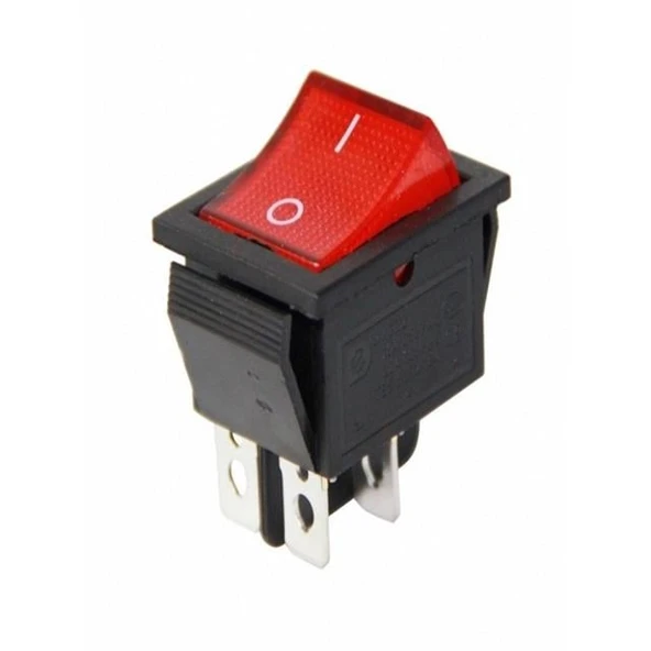 IC-104C Geniş Işıklı 4P On-Off Anahtar - Resim 6