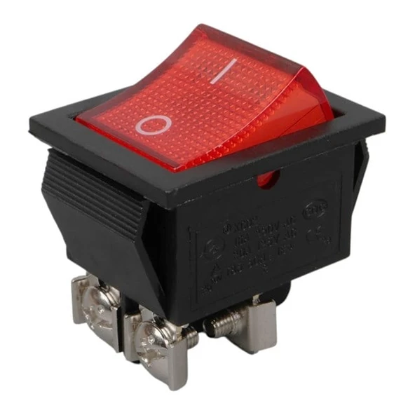 IC-104C Geniş Işıklı 4P On-Off Anahtar - Resim 2