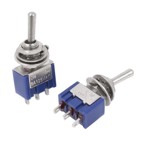 IC-139 On-On Ø6mm Toggle Switch MTS-102 - Resim 5