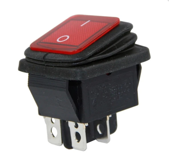 IC-104W Geniş Körüklü 4P Işıklı On-Off Anahtar ürün görseli 1