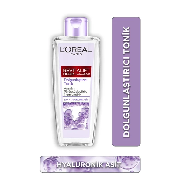 L'Oréal Paris Revitalift Filler Dolgunlaştırıcı Tonik 200ml - Hyaluronik Asit ürün görseli 1