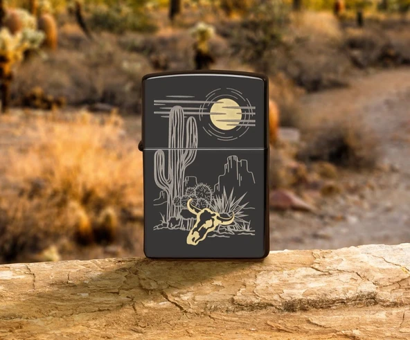 Zippo Western Dizayn Çakmak - Resim 6