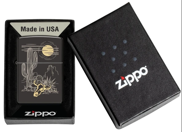 Zippo Western Dizayn Çakmak - Resim 5