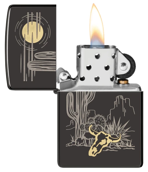 Zippo Western Dizayn Çakmak - Resim 3