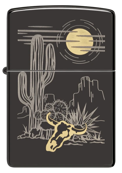 Zippo Western Dizayn Çakmak - Resim 2