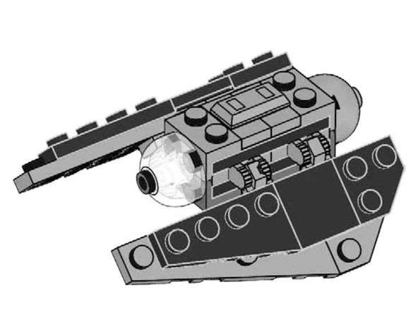 LEGO Star Wars 912056 TIE Striker - Resim 3