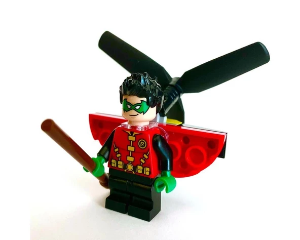 LEGO Super Heroes 212221 Robin and Heli-Pack - Resim 3